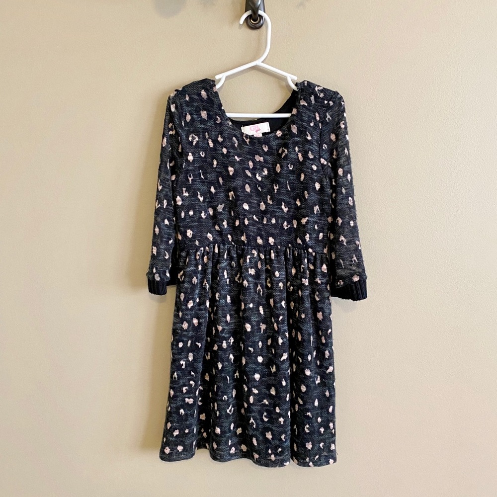 Super Soft Girls Animal Print Dress